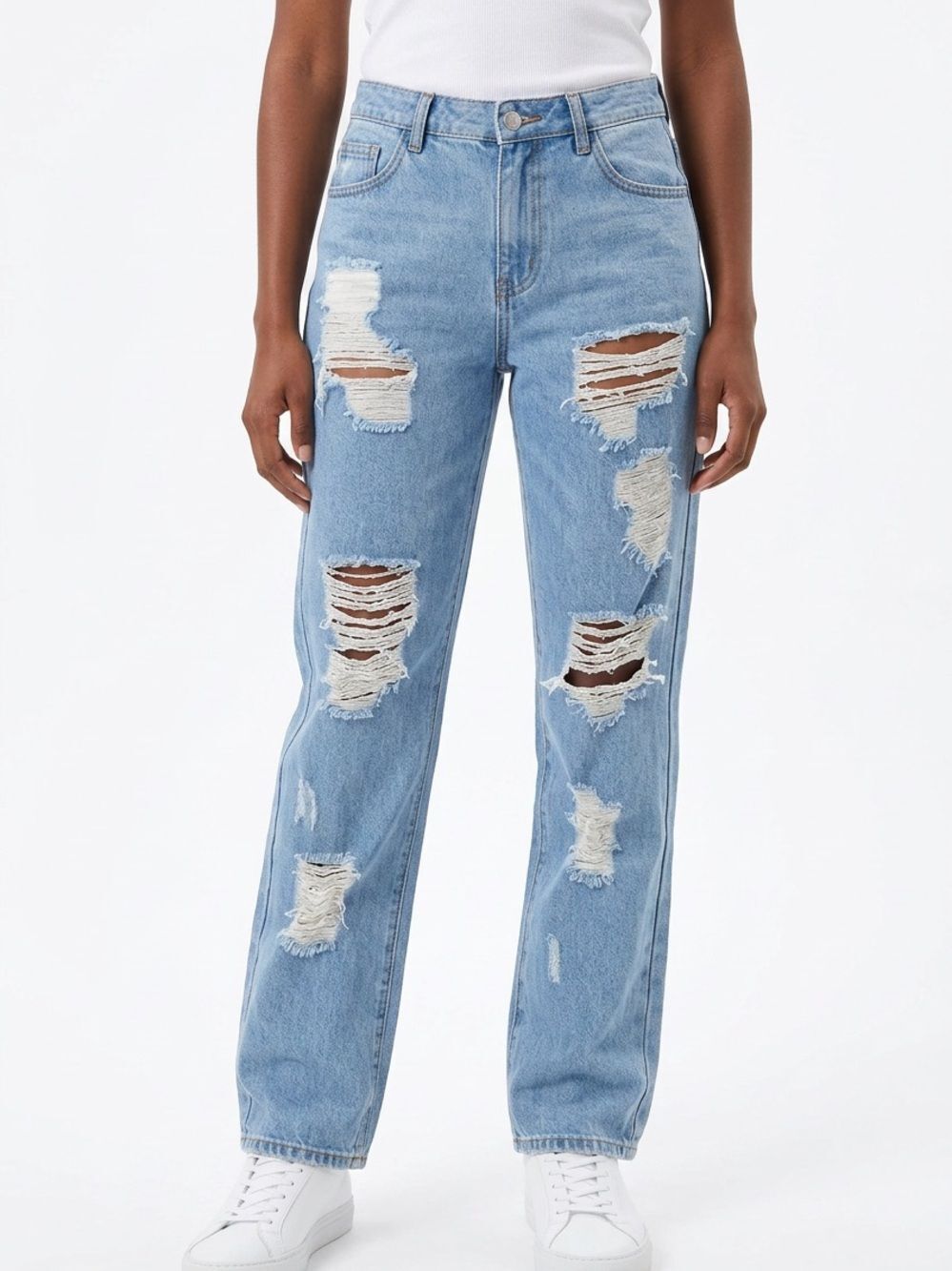 ONE TEASPOON | Distressed Boyfriend Jeans Size 26